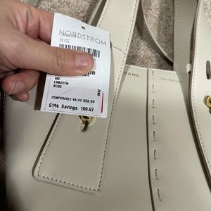 FRAME Les Second Mini Crossbody Bag In Soft beige